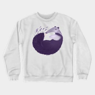 Purple ant eater Crewneck Sweatshirt